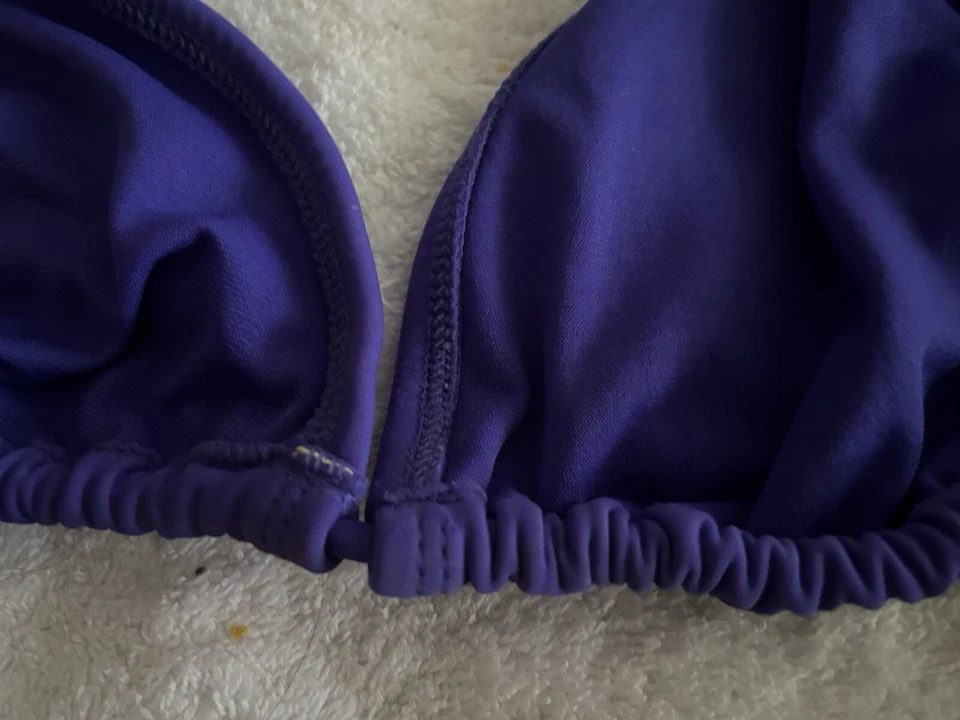 Top de traje de baño quirúrgico L púrpura: Foto 2 de 3