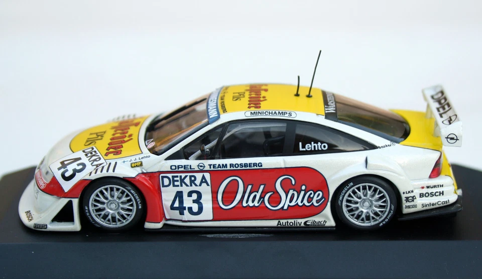 Opel Calibra V6 4X4 DTM 1996 #43 Team Rosberg J.J. Llehto, Minichamps In M. 1:43 - Immagine 4 di 4