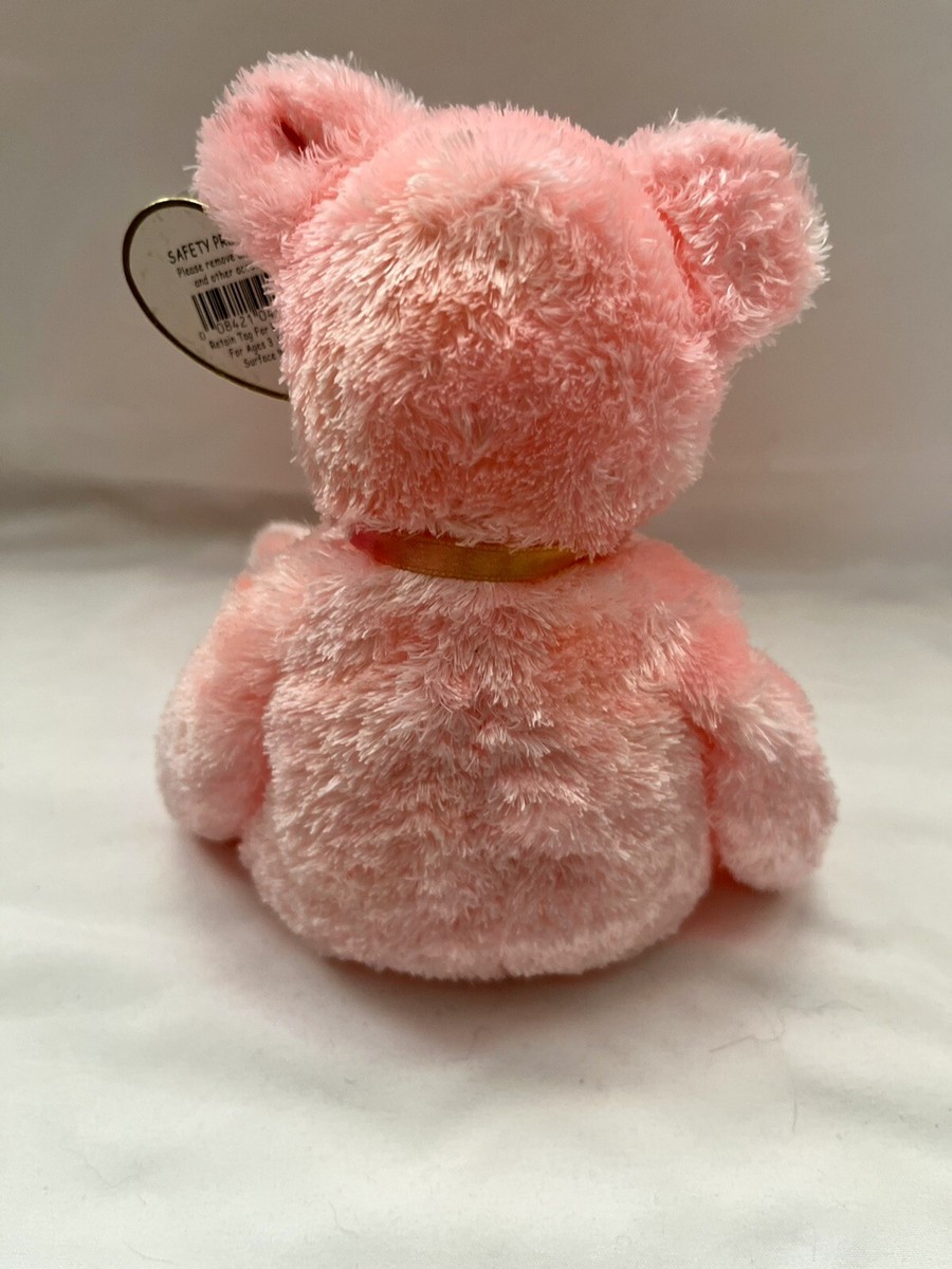 Ty Beanie Baby Sherbet Pink Bear November 26, 2001 /2002 Tush Tag