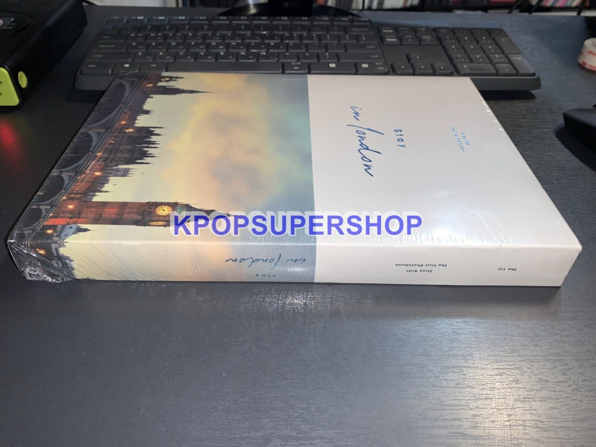 Stray Kids First Photobook Stay in London DVD Photocard New