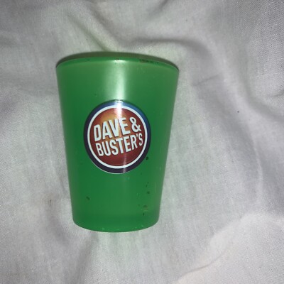 Dave & Buster's Shot Glass