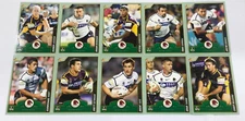 2006 SELECT NRL ACCOLADES CARD BASE CARD FULL TEAM SET BRISBANE BRONCOS (10)