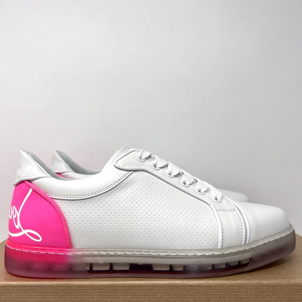 Christian Louboutin Fun Vieira Leather Sneakers