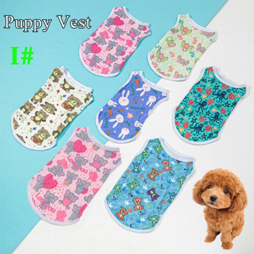 Cute Pet Small Dog T-Shirts Clothes for Puppy Chihuahua Summer Vest Clothing🔥 - Picture 5 of 35