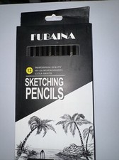Set of 12 Graded Pencils for Drawing  Sketching NEW Shipping Included