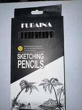 Set of 12 Graded Pencils for Drawing & Sketching NEW Shipping Included