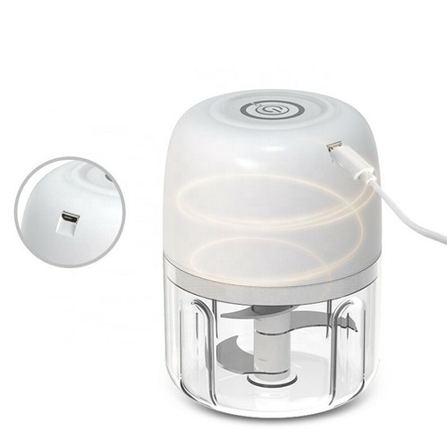 Portable Mini Food Processor-Electric Garlic Onion Nut Chopper USB Fast Charging - Picture 5 of 5