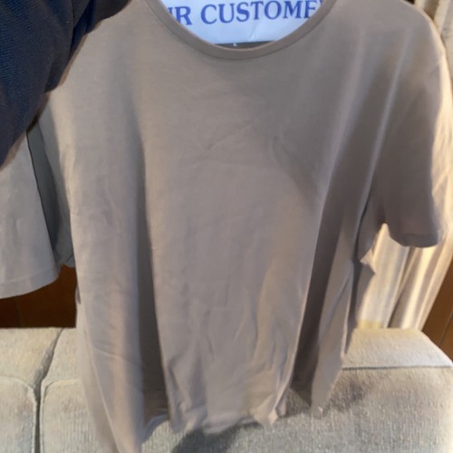 primark slim fit strech beige t shirt 