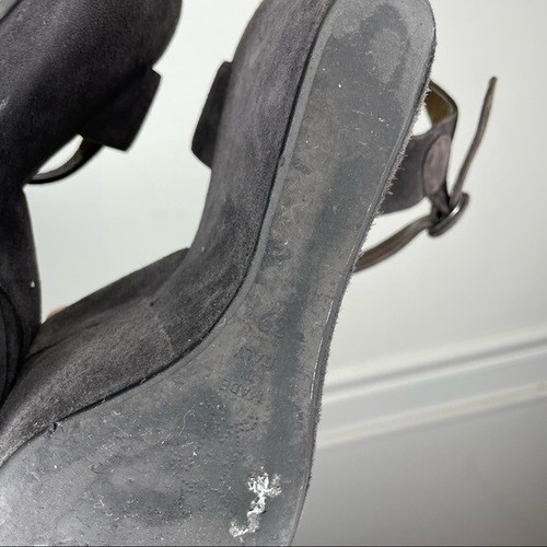 Marni Suede Platform Suede Wedge Sandal Womens EU 39 - Picture 9 of 10