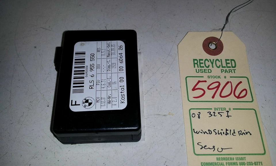 BMW 325I 2008 parabrisas sensor de lluvia OEM RLS6955550 #5906 Foto 4 de 4
