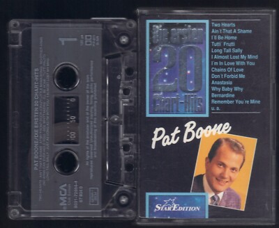 Pat Boone Die ersten 20 Chart Hits Two Hearts Long Tall Sally MC Kassette, 071
