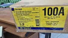 Square D FA100S Circuit Breaker Enclosure