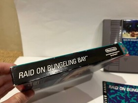 Raid On Bungeling Bay (Nintendo NES) Complete in Box CIB Hangtab Read!
