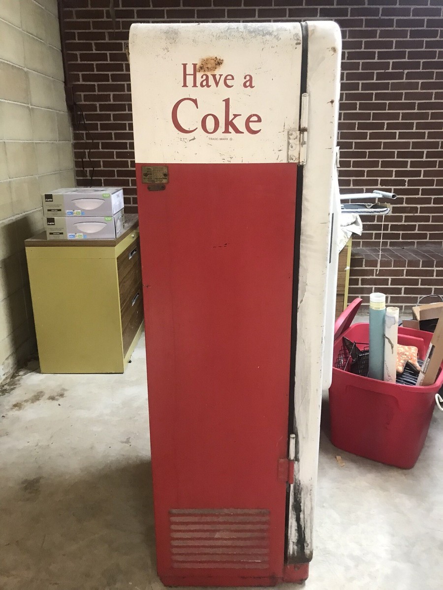 1957-59 Original coca cola machine, 15 Cent, Cools Great. | eBay
