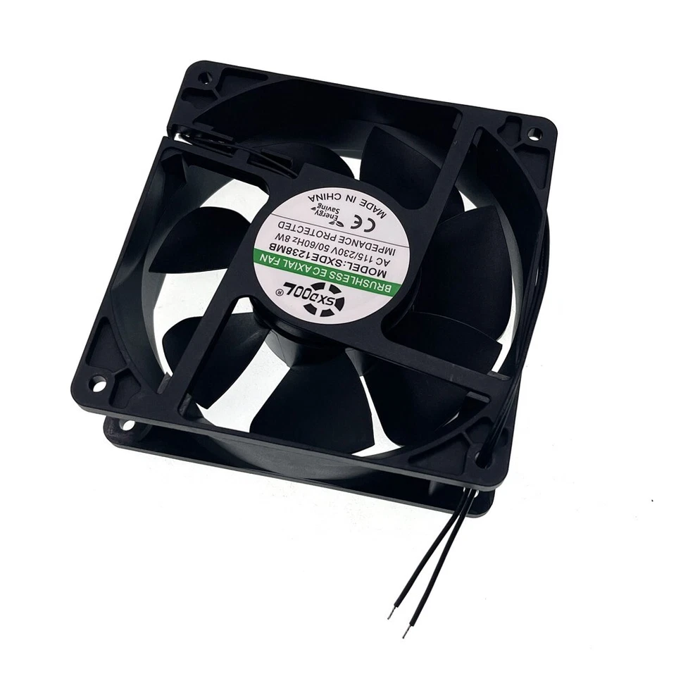 SXDOOL EC Fan 120mm 12cm 220V 110V 230V 115V AC Motor Cooling Fan 120X120X38mm - Image 4 of 4