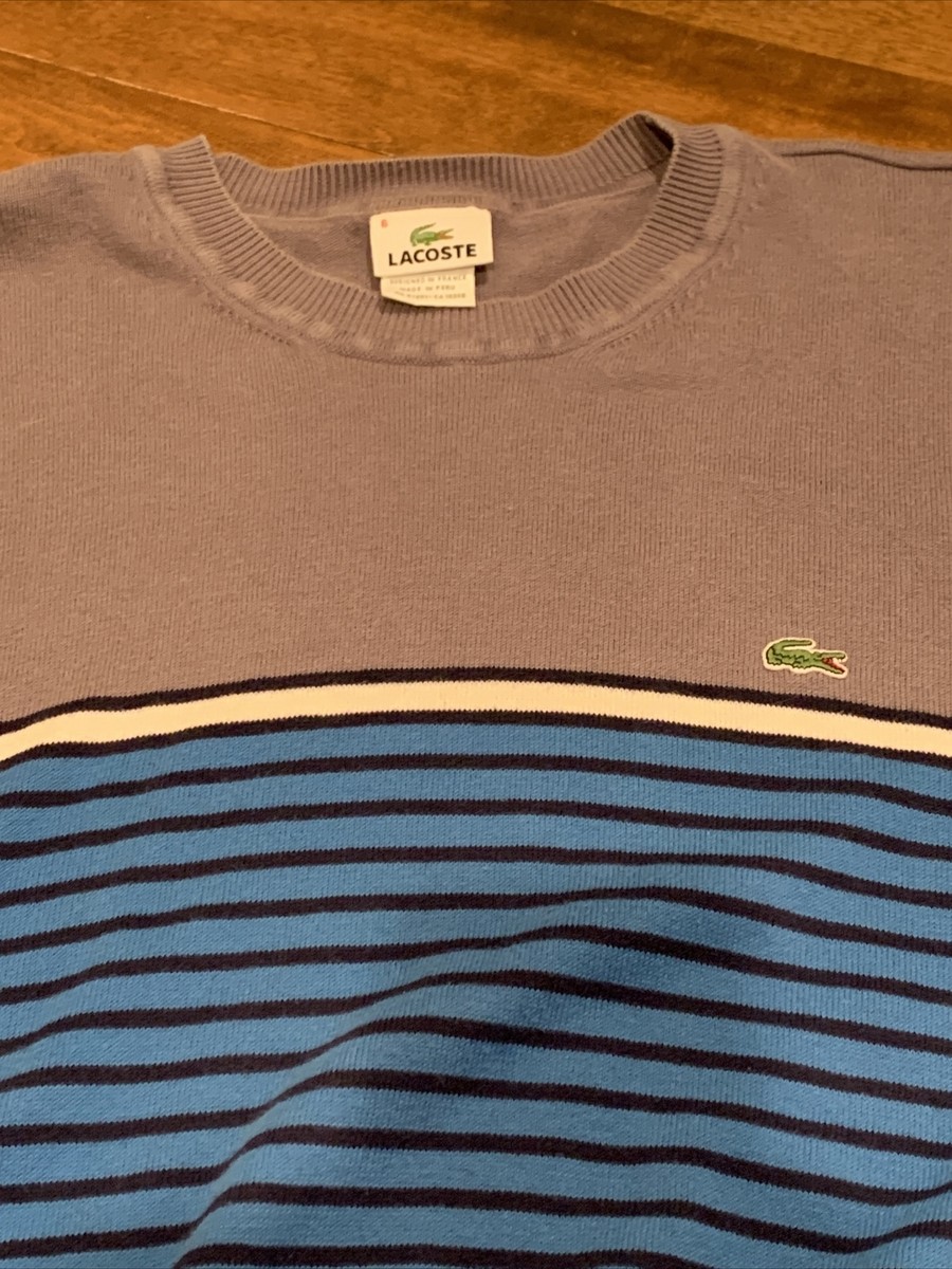 Lacoste color block sweater sale