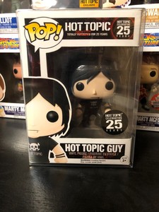 HTF NIP Funko Pop! Hot Topic Guy Vinyl Figure - 25th Anniversary Exclusive #HT25 | eBay