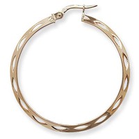 9ct Gold Hoop Earrings 9ct Gold Hoop Earrings