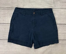 CHUBBIES BOOMSHAKALAKA Mens Sz 33 Navy Cotton Chino Stretch 5.5" Shorts EXC