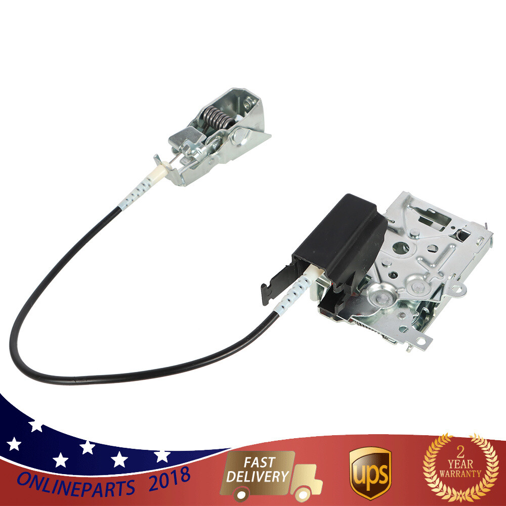 For Ford F-Series 1992-1997 Door Lock Latch w/Cable&Rod Kit F4TZ