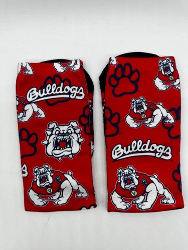 NEW ONE PAIR MENS "FOR BARE FEET" OFFICIALLY LICENSED COLLEGIATE SOCKS - Picture 20 of 174