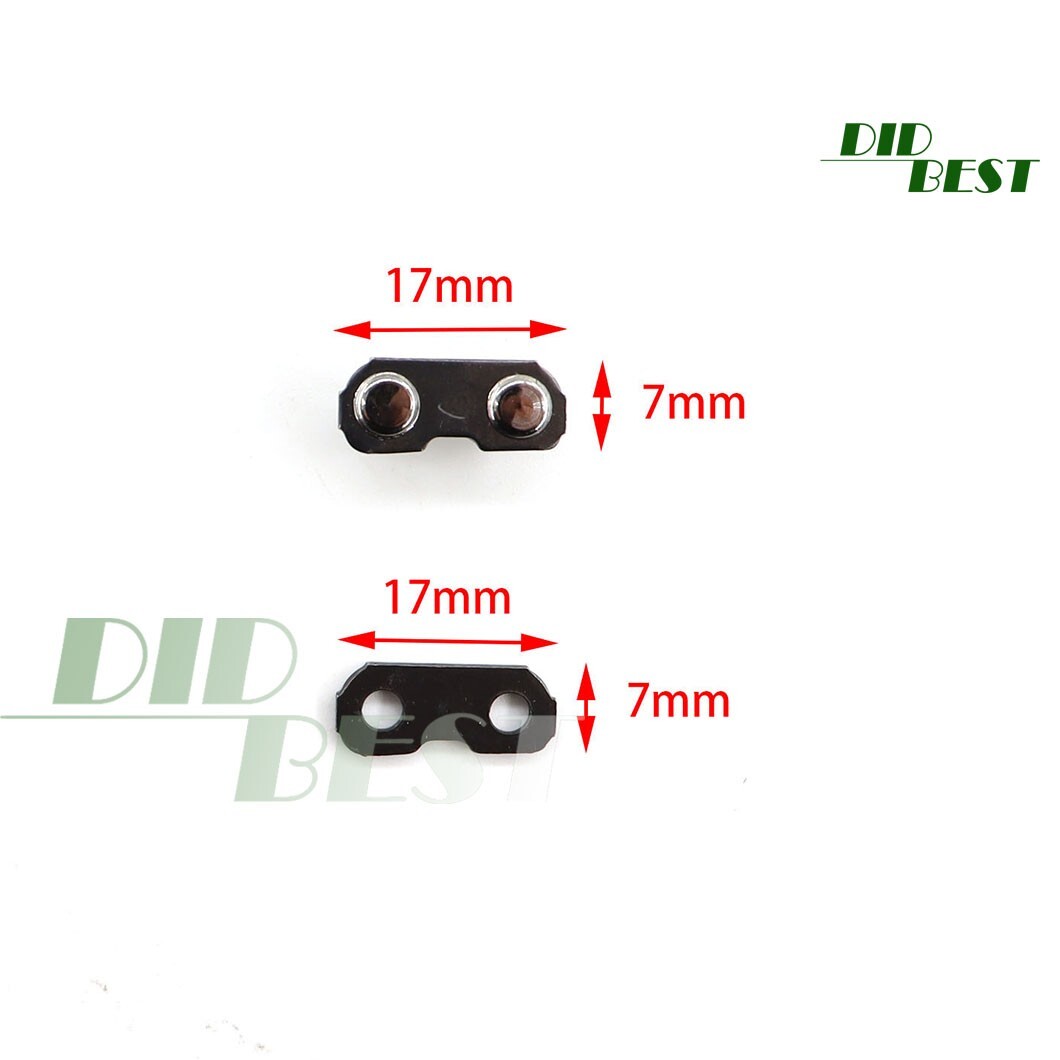 20x Nieten Verbindungsglieder Für 3/8P Sägeketten - Universal-Kettenglieder
