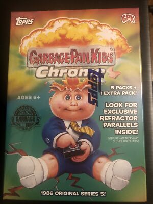 Garbage Pail Kids CHROME 5 Blaster Box 5th Series GPK OS5 2022 Topps