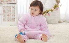 baby sleepsack sleeping bag separate wearable blanket size 3-12 month pink