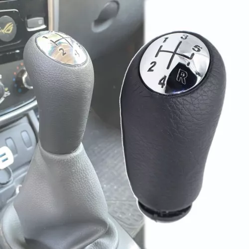 Gear Knob Chrome Head 5 Speed For Renault Clio Mk3 Megane Mk2 Scenic Mk2 Kangoo - Picture 4 of 4