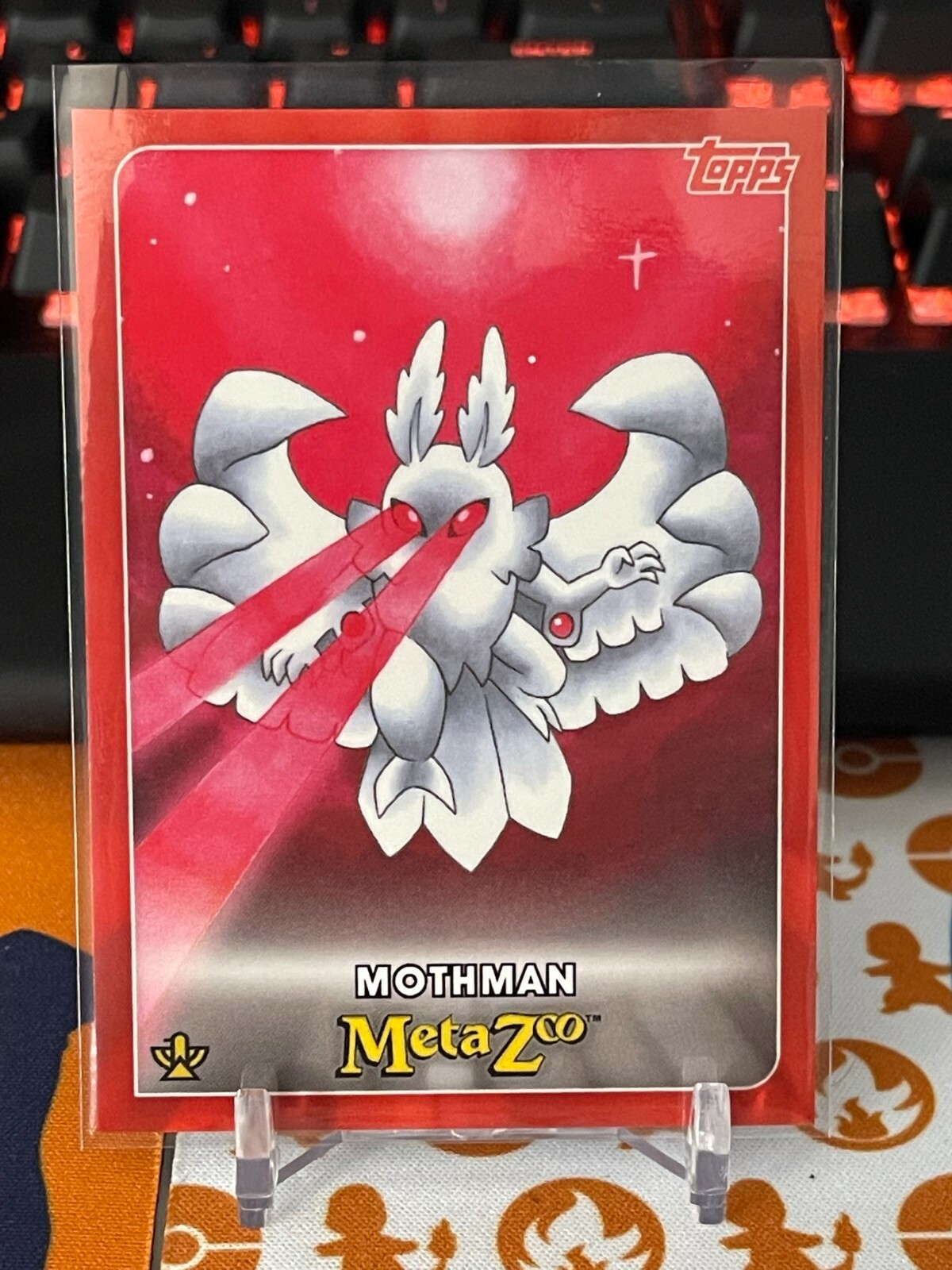 Topps x Metazoo Series 0 Mothman Cryptid Nation Gold RARE Card 45 | eBay