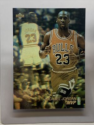 1991-92 Upper Deck Hologram #AW4 Michael Jordan Pristine Clean Sharp Edges