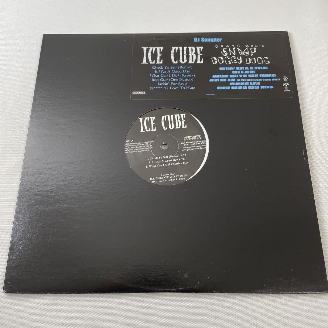 Snoop Doggy Dogg / Ice Cube プロモオンリー2枚組 Snoop Doggy Dogg / Ice Cube – Greatest Hits - DJ Sampler 12