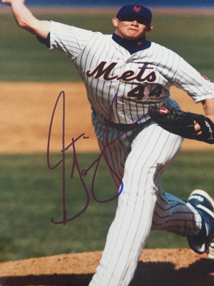 JASON ISRINGHAUSEN NEW YORK METS SIGNED AUTOGRAPH 8x10 PHOTO WITH HOLO COA - Image 2 of 4