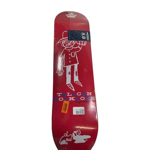 Stereo Skateboards Tallcan Kyle Leeper Skateboard Deck 8 Full Red - Picture 2 of 7