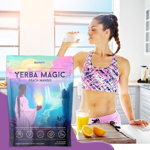 Yerba Magic Yerba Mate Instant Tea Powder · Peach Mango Flavors-30Servings|1-5 X - Picture 6 of 24