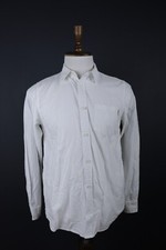 Carhartt WIP Regular Fit White Floral Long Sleeve Button Down Shirt Size M