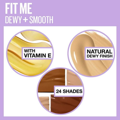 MAYBELLINE Fit Me Dewy + Smooth Foundation - Picture 4 of 7