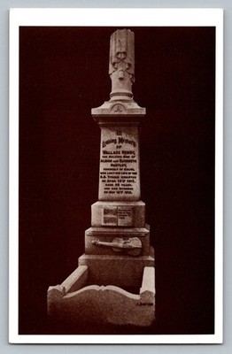 Titanic Bandmaster Wallace Hartley Grave Postcard Rembrandt No. 17