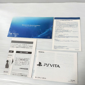 SONY PlayStation PS Vita console PCH-2000 Black with box Tested Import Japan