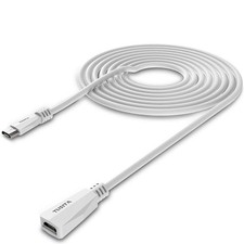 Micro USB Extension Cable 20ft Male to Female Extender Cord Zmodo Camera