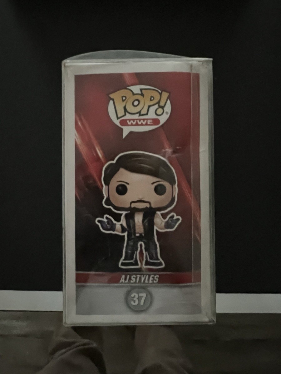 Funko Pop WWE AJ Styles #37 Vinyl Figure With Protector | eBay
