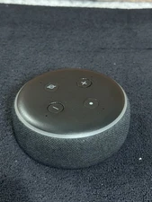 Amazon Echo 3rd Gen Alexa Smart Speaker Charcoal Color With Originals Power Cord