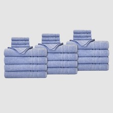 True Hue 24 Piece Cotton-Recycled Polyester B...