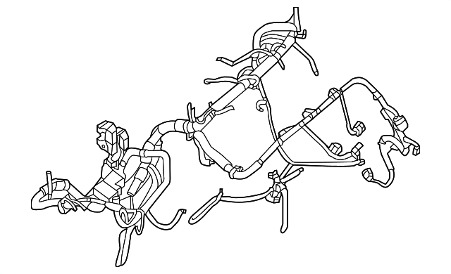 Genuine Nissan Engine Harness 24011-9PR1A