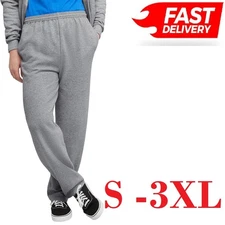 Hanes Men's EcoSmart Fleece Sweatpants with Pockets