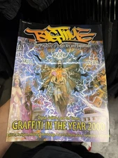 VINTAGE GRAFFITI MAGAZINE RARE “BIG TIME" TRIBE SABER CHAZ Volume 1 #2 1996