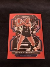 2022 Prizm WNBA Red Refractor Sophie Cunningham Card /199 Phoenix Mercury #114