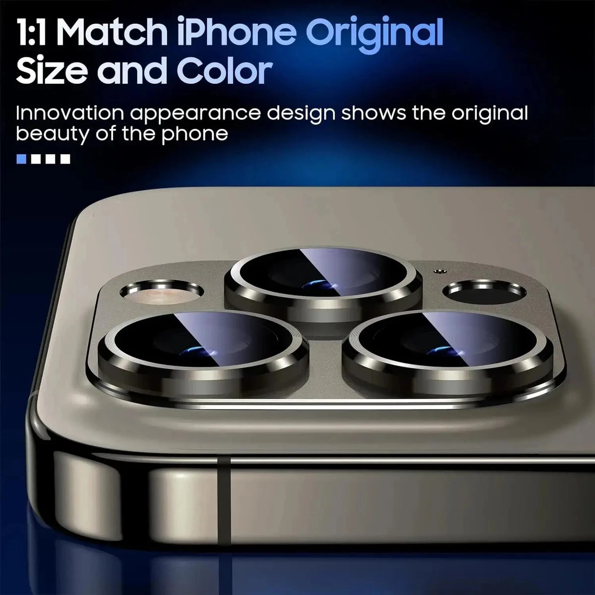 Metal Camera Lens Protector Glass Cover For iPhone 16 15 14 13 Pro Max Mini