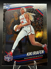 Panini 2025 Prizm WNBA Kiki Iriafen Washington Mystics #72 RC Rookie Card