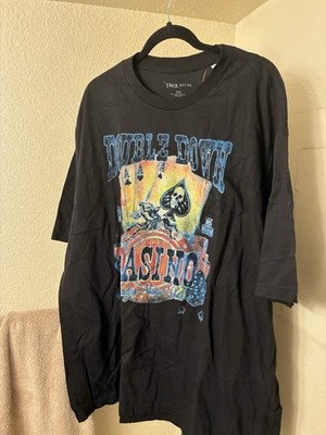 Double Down Casino -Aces and Skull T-Shirt Big & Tall 3XLT